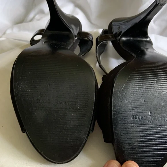 Ruffed Peep Toe Sling Back~ so cute! - Picture 5 of 5